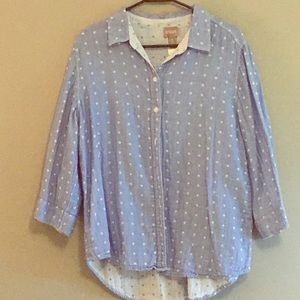 Chico’s reversible button down